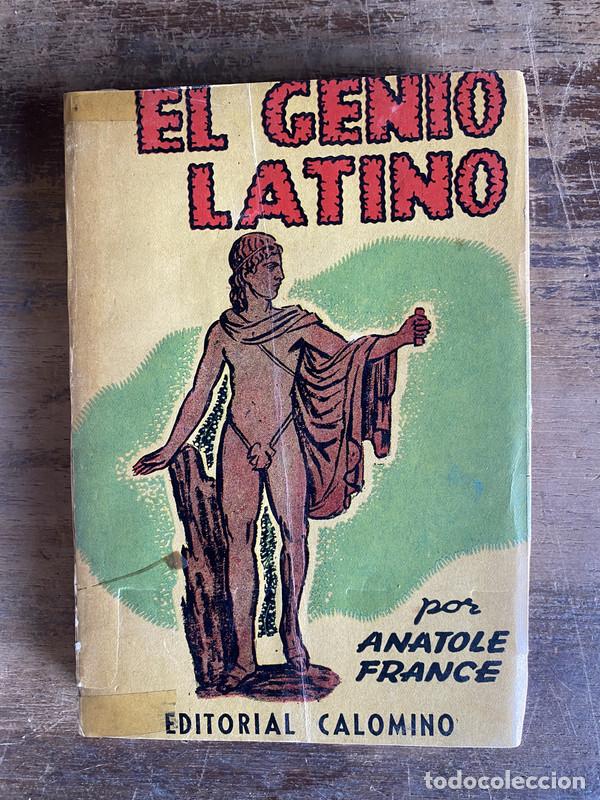 Libros de segunda mano: El Genio Latino - France Anatole
