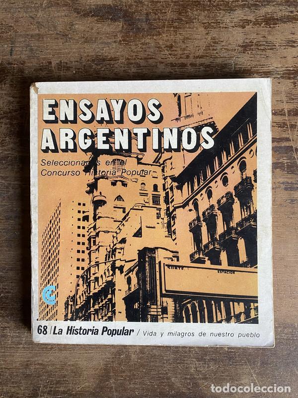 Libros de segunda mano: Ensayos Argentinos - -