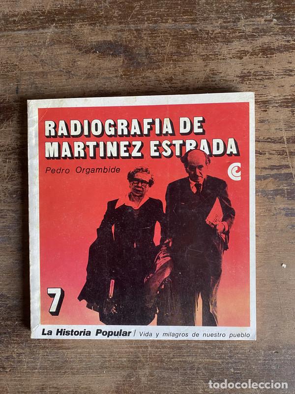 Libros de segunda mano: Radiografia de Martinez Estrada - Orgambide Pedro