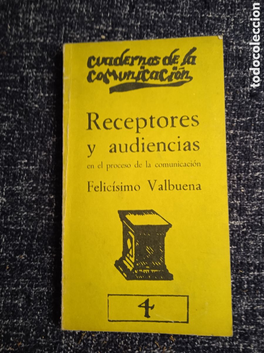 Libros de segunda mano: Receptores y audiencias - Cuadernos de la comunicaci&oacute;n- / Felic&iacute;simo Valbuena