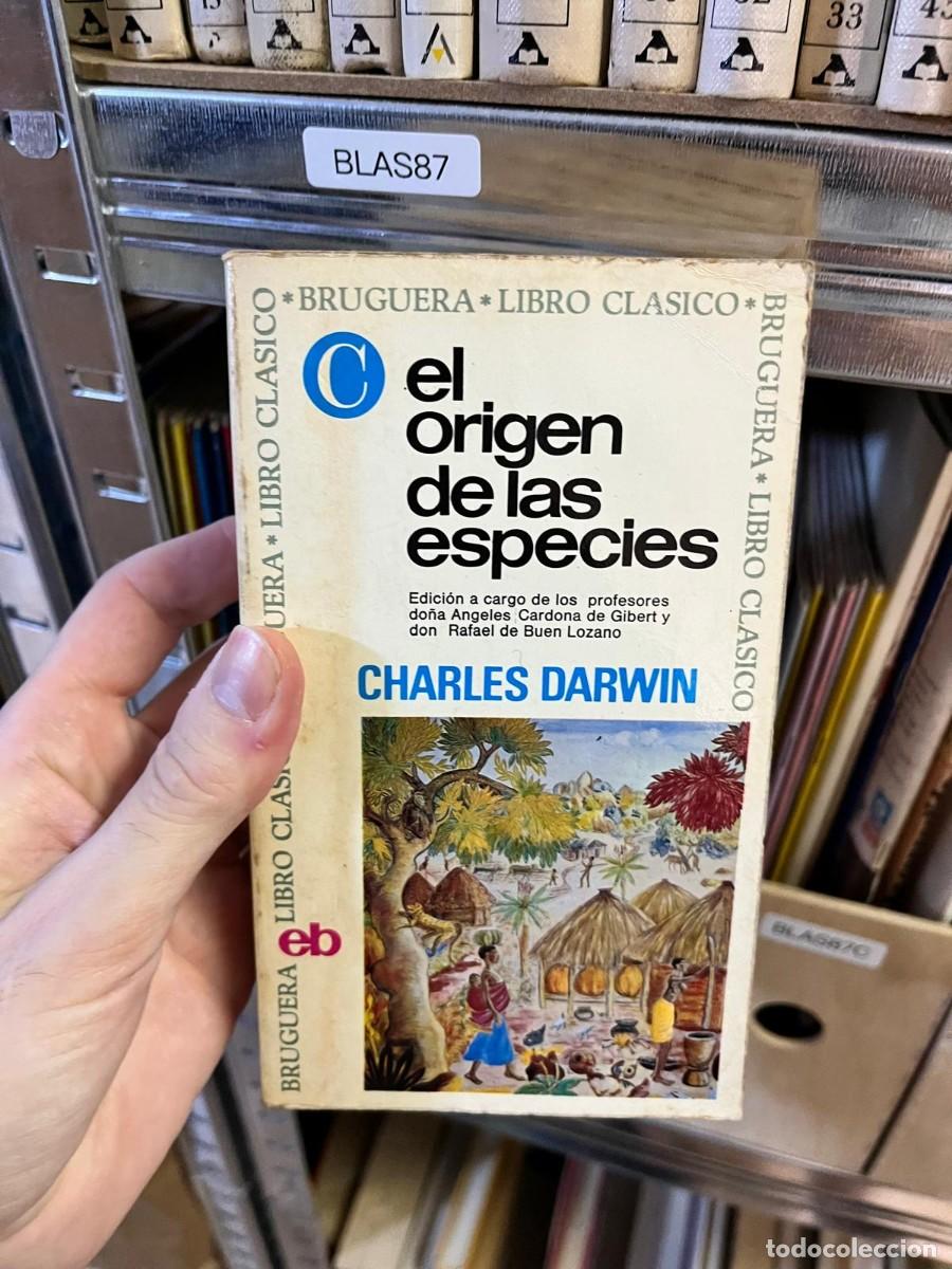 Libros de segunda mano: BLAS87 Charles Darwin, El origen de las especies. Bruguera.