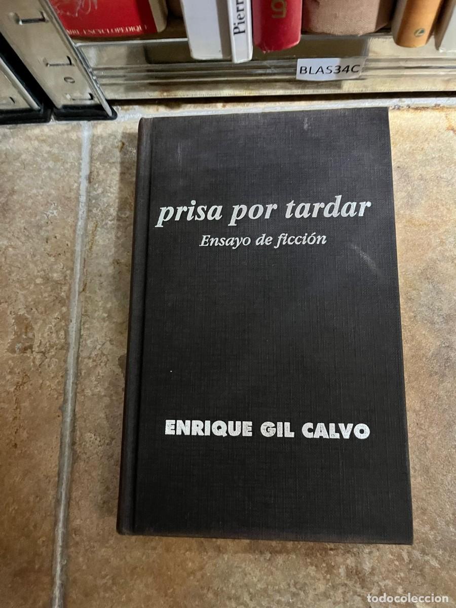 Libros de segunda mano: BLAS34C &ndash; Enrique Gil Calvo &ndash; Prisa por tardar. Ensayo de ficci&oacute;n