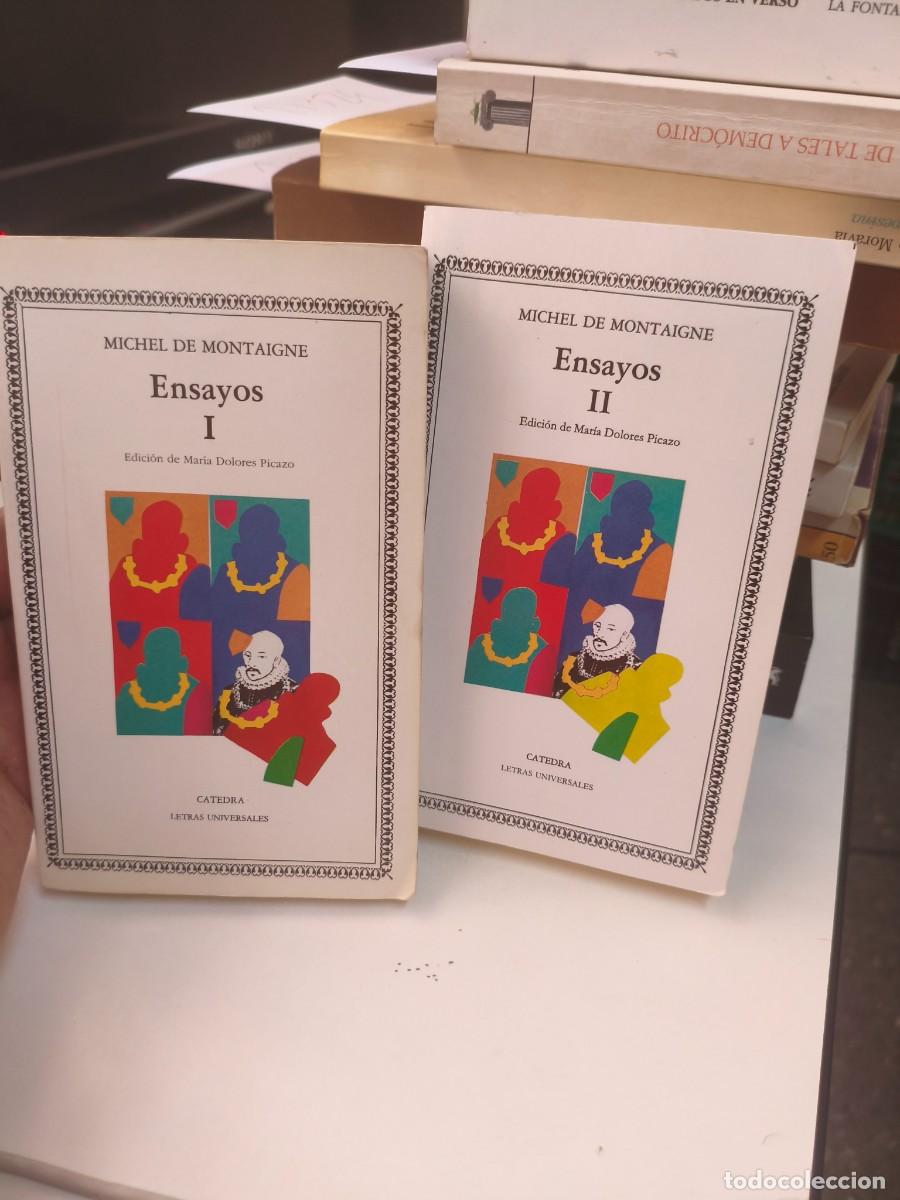 Libros de segunda mano: Ensayos I/II - Michel de Montaigne - C&aacute;tedra Letras Universales