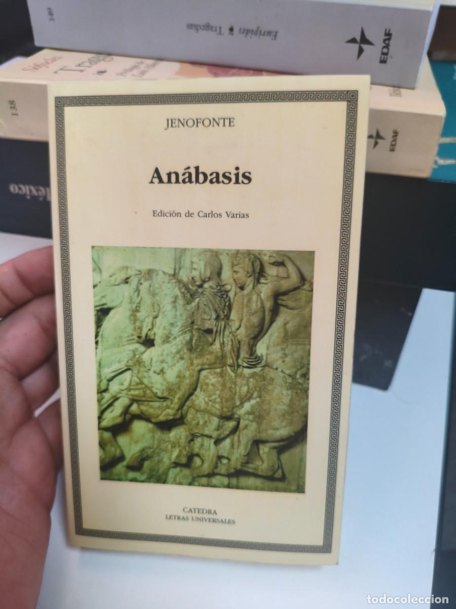 Second hand books: An&aacute;basis. C&aacute;tedra Letras Universales 289. - Jenofonte.