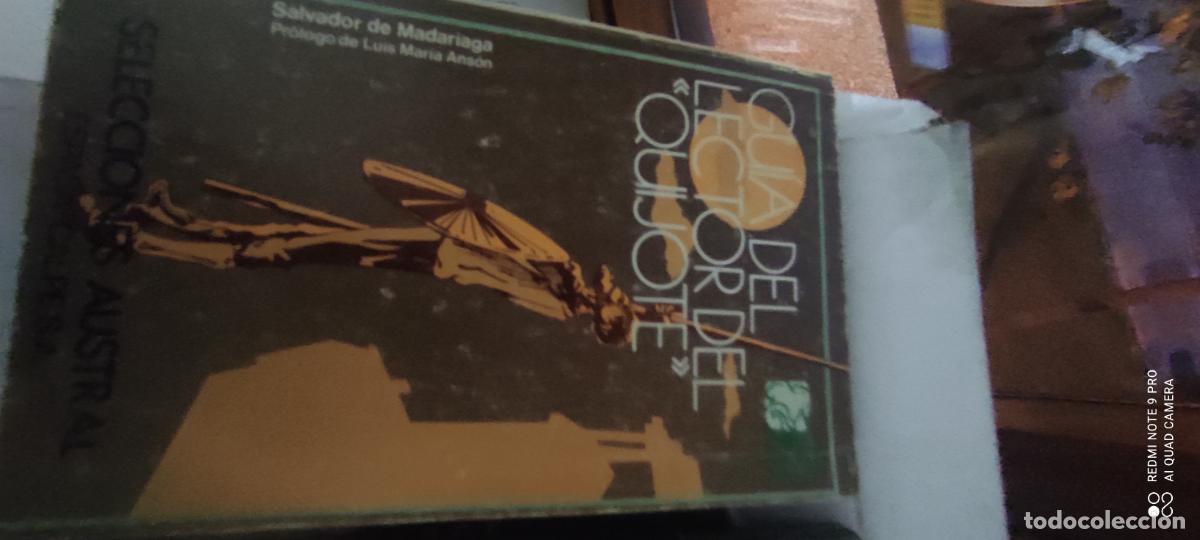 Libros de segunda mano: Gu&iacute;a del lector del &rdquo;Quijote&rdquo;. Ensayo psicol&oacute;gico sobre el &rdquo;Quijote&rdquo; - MADARIAGA, SALVADOR DE