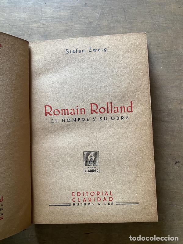 Livros em segunda m&atilde;o: Romain Rolland - Zweig Stefan