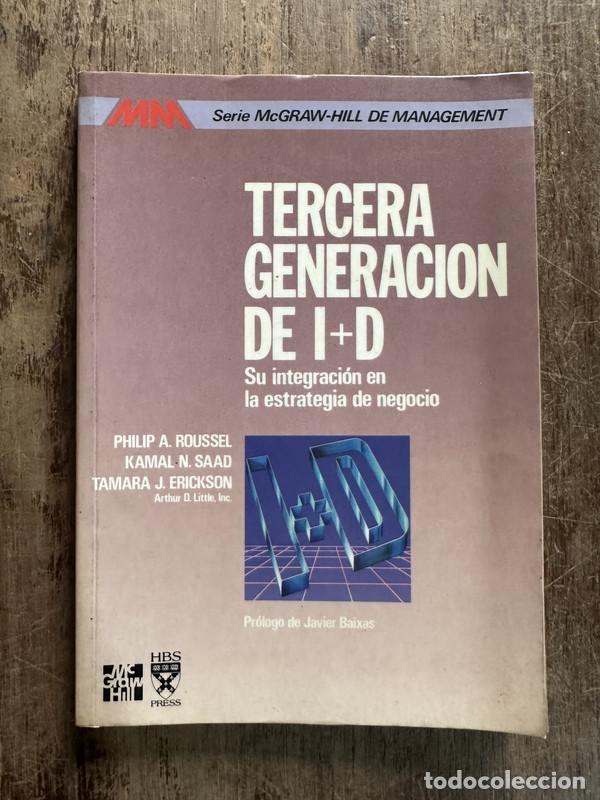 Second hand books: Tercera Generacion de I+D - Roussel Philip A.; Saad Kamal N.; Erickson Tamara J.