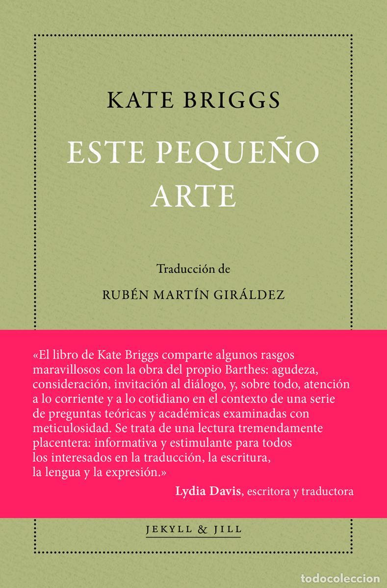 Gebrauchte B&uuml;cher: Este peque&ntilde;o arte. - Briggs Kate.