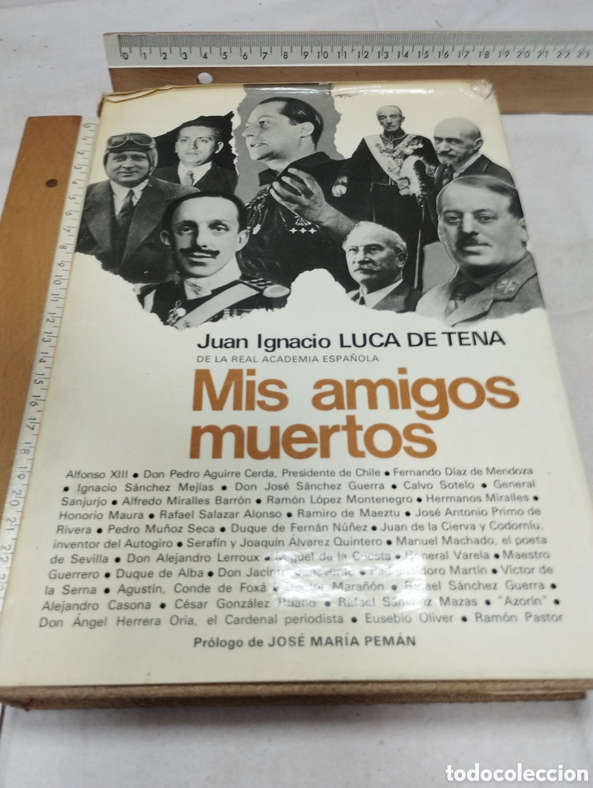 Libros de segunda mano: Mis amigos muertos. Juan Ignacio Luca de Tena, 1972