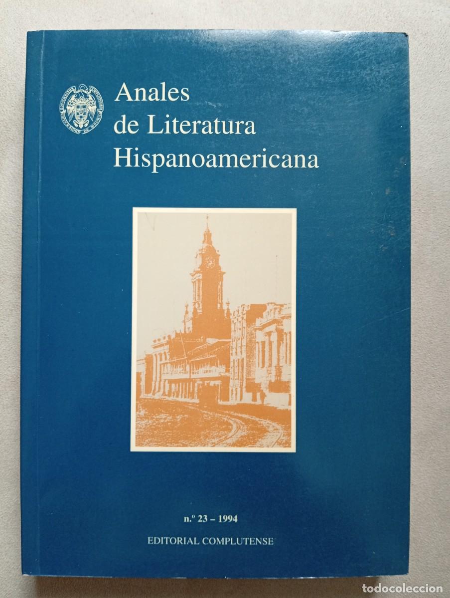 Libri di seconda mano: Anales de Literatura Hispanoamericana N&ordm; 23