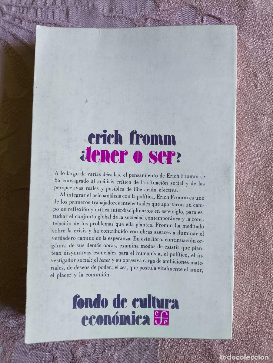 Libros de segunda mano: ERICH FROMM: &iquest;TENER O SER? - Foto 4
