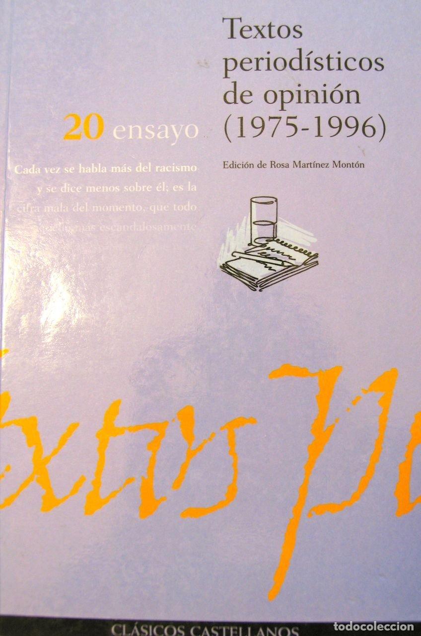 Livres d'occasion: TEXTOS PERIODISTICOS DE OPINION (BIBLIOTECA HERMES. CLASICOS CASTELLANOS)