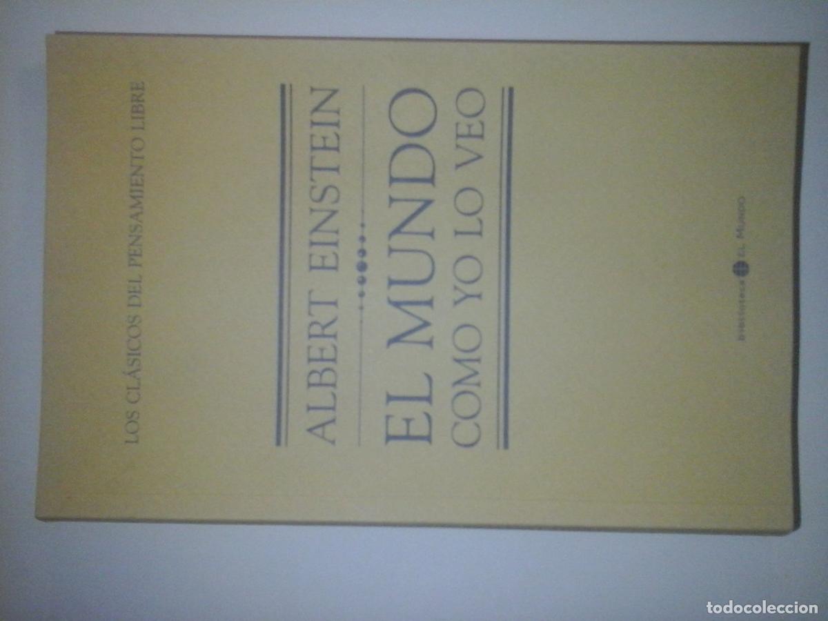 Libros de segunda mano: El mundo como yo lo veo