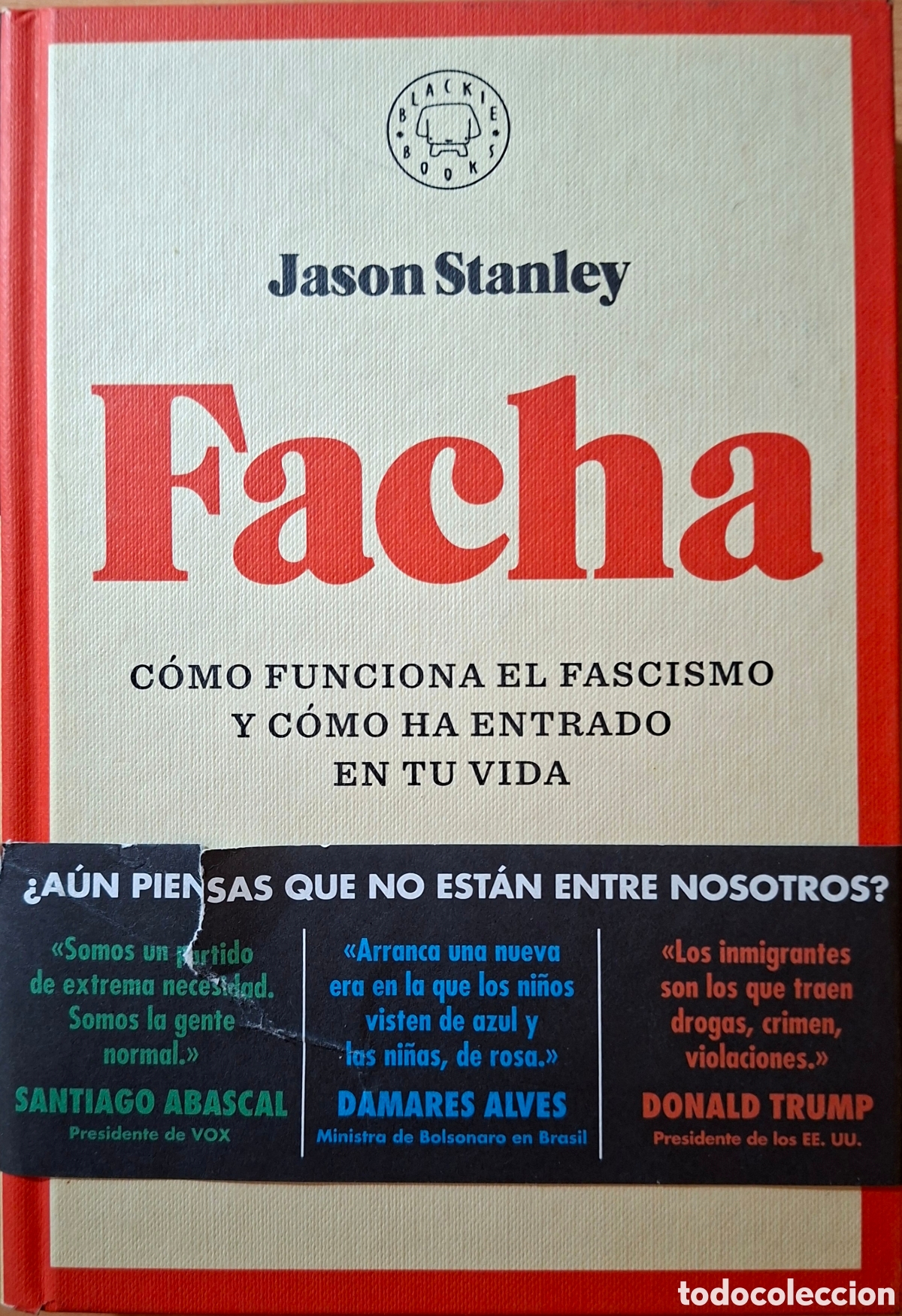 Second hand books: Jason Stanley, FACHA. Blackie Books, 2019
