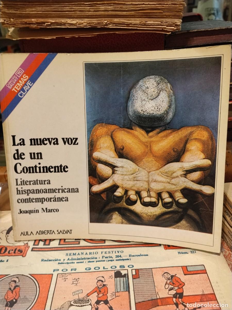 Libros de segunda mano: Joaqu&iacute;n Marco. Literatura hispanoamericana contempor&aacute;nea. La nueva voz de un continente