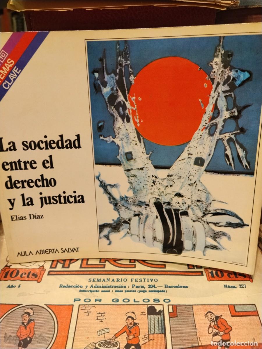 Second hand books: El&iacute;as D&iacute;az. La sociedad entre el derecho y la justicia