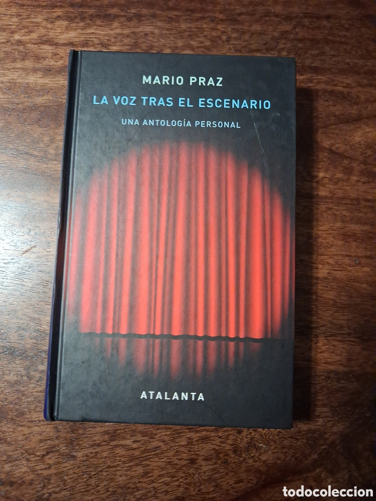 Libros de segunda mano: La voz tras el escenario, Mario Praz