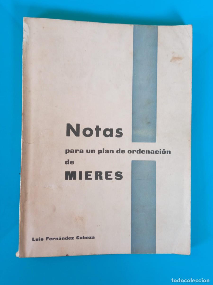 Libros de segunda mano: Notas para un plan de ordenaci&oacute;n de Mieres. Luis Fern&aacute;ndez Cabeza