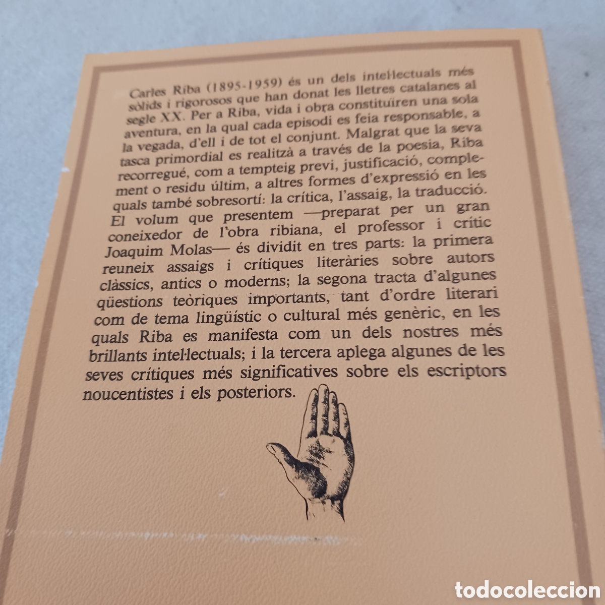 Libros de segunda mano: Classics i Moderns de Carles Riba - Foto 3