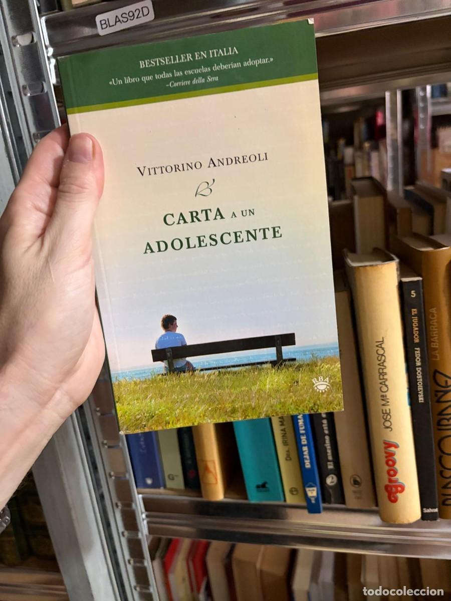 Libros de segunda mano: BLAS92D Carta a un adolescente &mdash; Vittorino Andreoli &mdash; RBA Libros