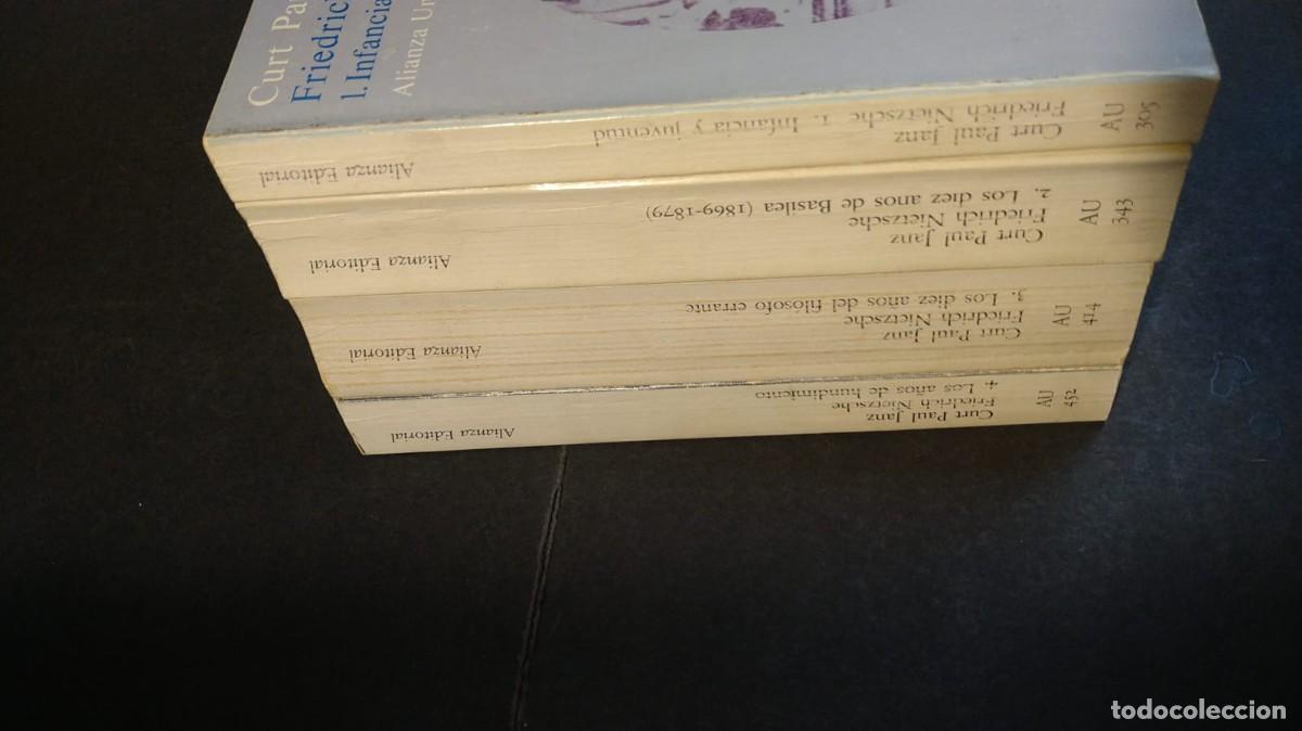 Libros de segunda mano: FRIEDRICH NIETZSCHE - CURT PAUL JANZ (4 LIBROS, COMPLETO) - Foto 3