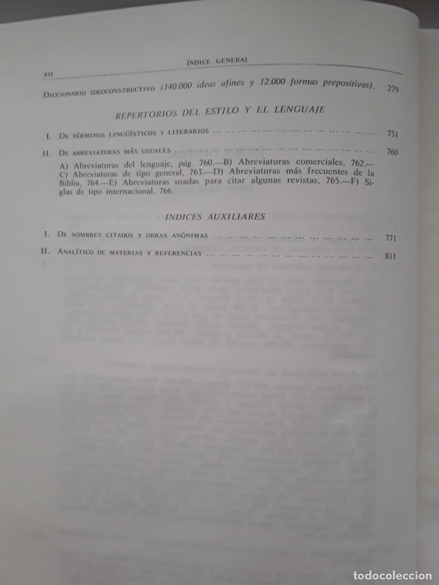 Libros de segunda mano: CIENCIA DEL LENGUAJE Y ARTE DEL ESTILO. MART&Iacute;N ALONSO. DOS TOMOS. - Foto 7
