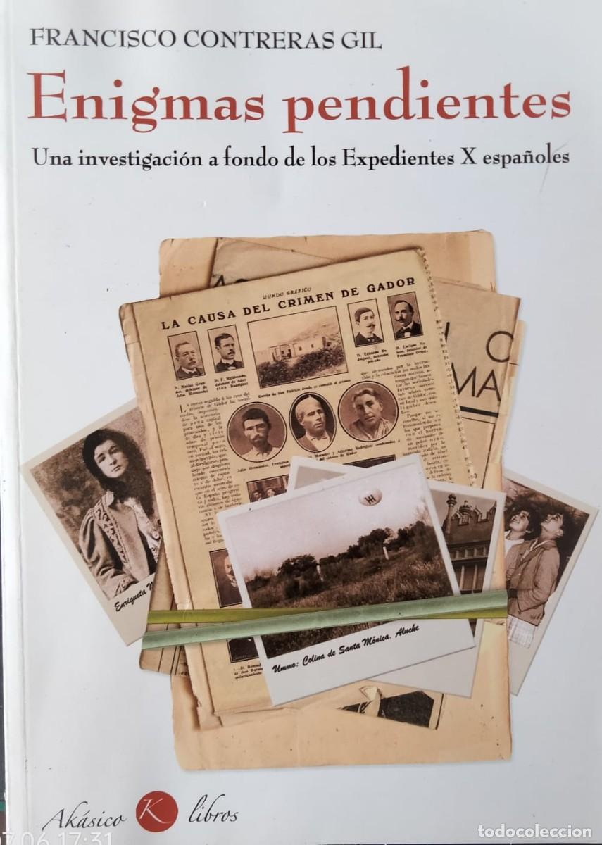 Libros de segunda mano: Francisco Contreras Gil-Enigmas pendientes.Ak&aacute;sico.2012.