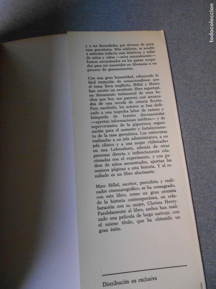 Libros de segunda mano: EN NOMBRE DE LA RAZA - Foto 3
