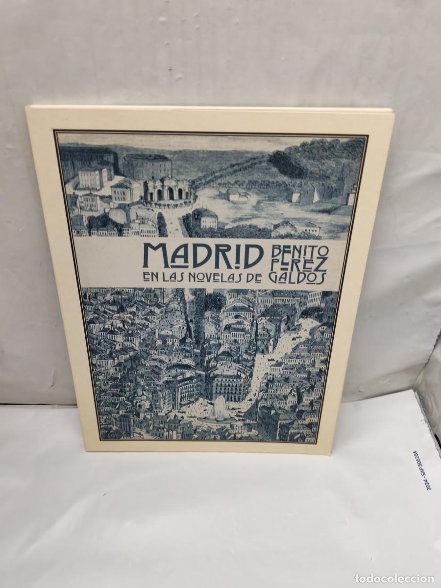 Gebrauchte B&uuml;cher: Madrid en las novelas de Benito P&eacute;rez Gald&oacute;s. Mapa literario 1883 (Carpeta con mapa desplegable)