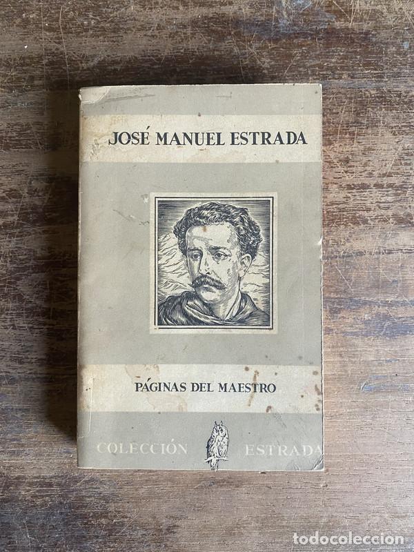 Libros de segunda mano: Paginas del Maestro - Estrada Jose Manuel