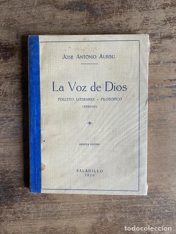 Libros de segunda mano: La Voz de Dios - Albisu Jose Antonio