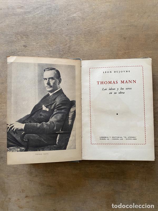 Libros de segunda mano: Thomas Mann - Dujovne Leon - Foto 1