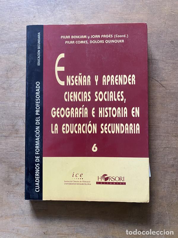 Libros de segunda mano: Ense�ar y aprender Ciencias Sociales Geografia e Historia en la Educacion Secundaria - Benejam Pilar