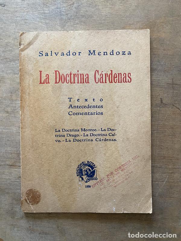Libros de segunda mano: La Doctrina Cardenas - Mendoza Salvador