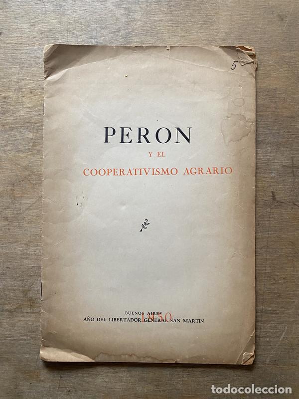 Libros de segunda mano: Peron y el Cooperativismo Agrario - -