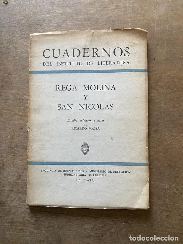 Libros de segunda mano: Rega Molina y San Nicolas - Massa Ricardo