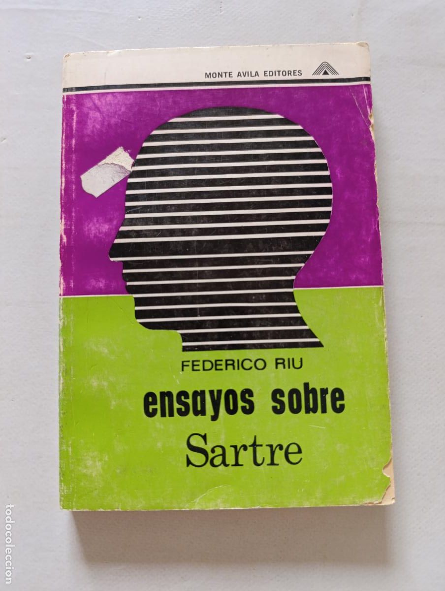 Libros de segunda mano: ENSAYOS SOBRE SARTRE - FEDERICO RIU - MONTE AVILA EDITORES (9Y)