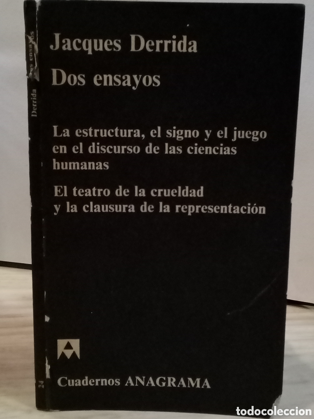 Libros de segunda mano: Jacques Derrida. Dos ensayos