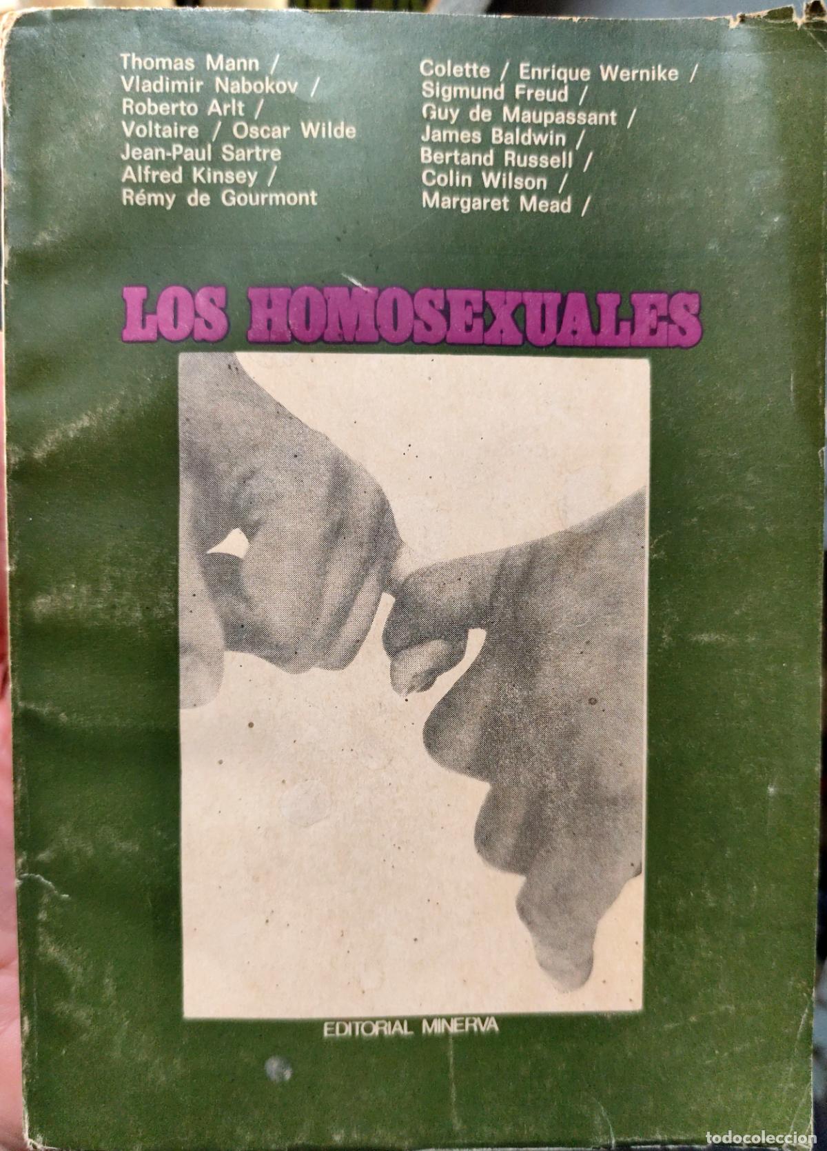 Libros de segunda mano: LOS HOMOSEXUALES. THOMAS MANN, NABOKOV, VOLTAIRE, SARTRE, OSCAR WILDE, FREUD, ETC.