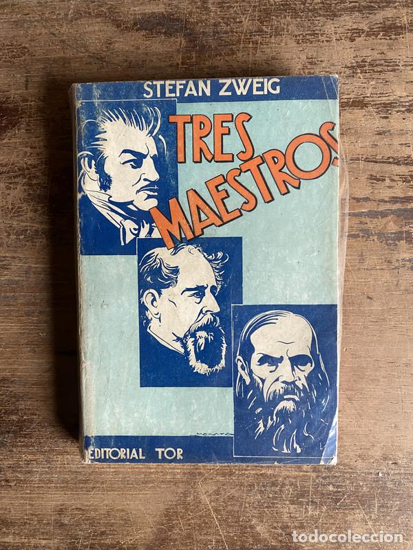 Second hand books: Tres Maestros - Zweig Stefan