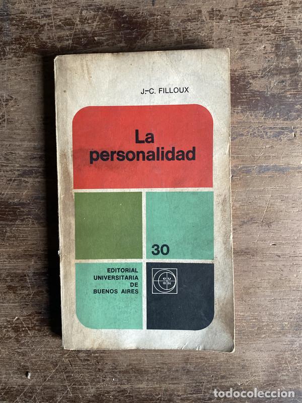 Libros de segunda mano: La personalidad - Filloux J.-C.