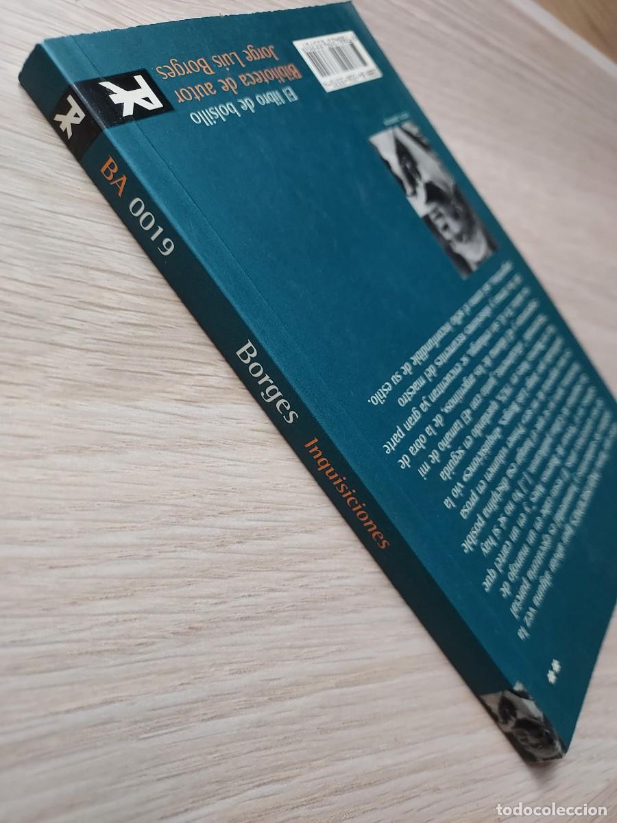 Libros de segunda mano: Inquisiciones - Jorge Luis Borges (Alianza Editorial) - Foto 4
