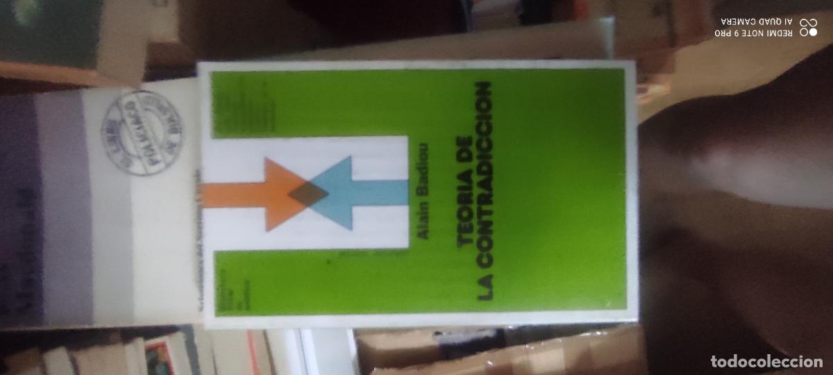 Libros de segunda mano: Alan Badiou. Teor&iacute;a de la contradicci&oacute;n