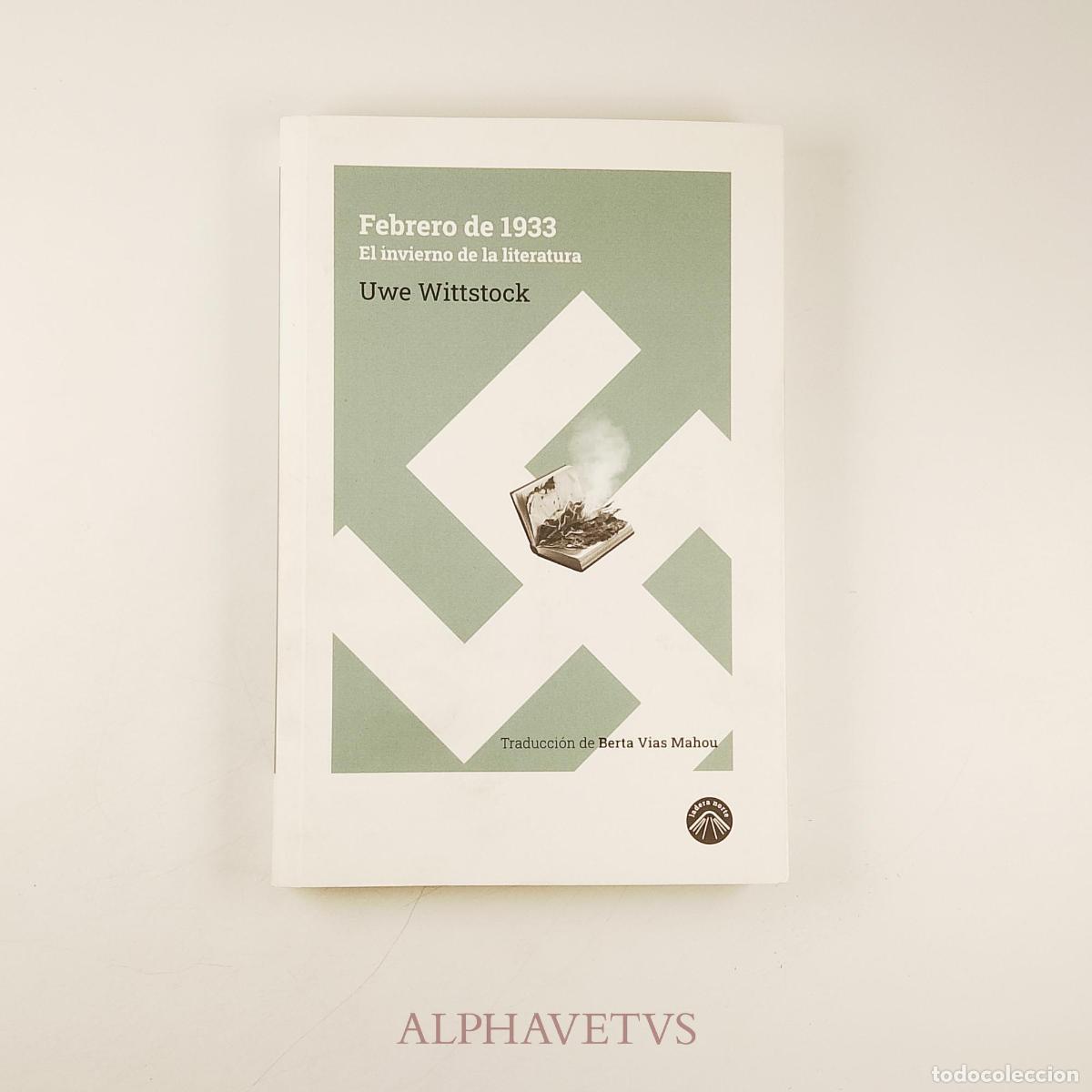 Libros de segunda mano: Febrero de 1933 - Wittstock, Uwe