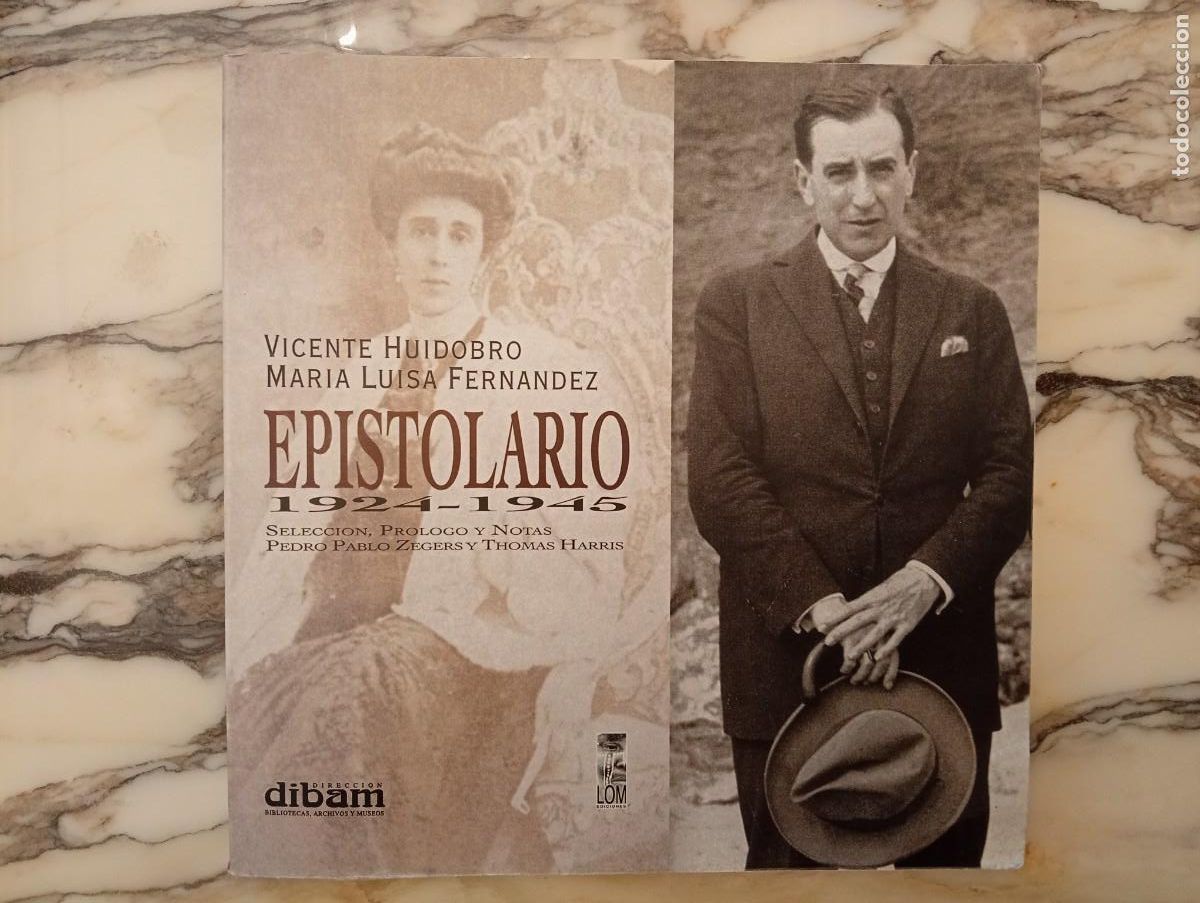 Libros de segunda mano: Vicente Hidobro. Mar&iacute;a Luisa Fern&aacute;ndez. Epistolario 1924-1945