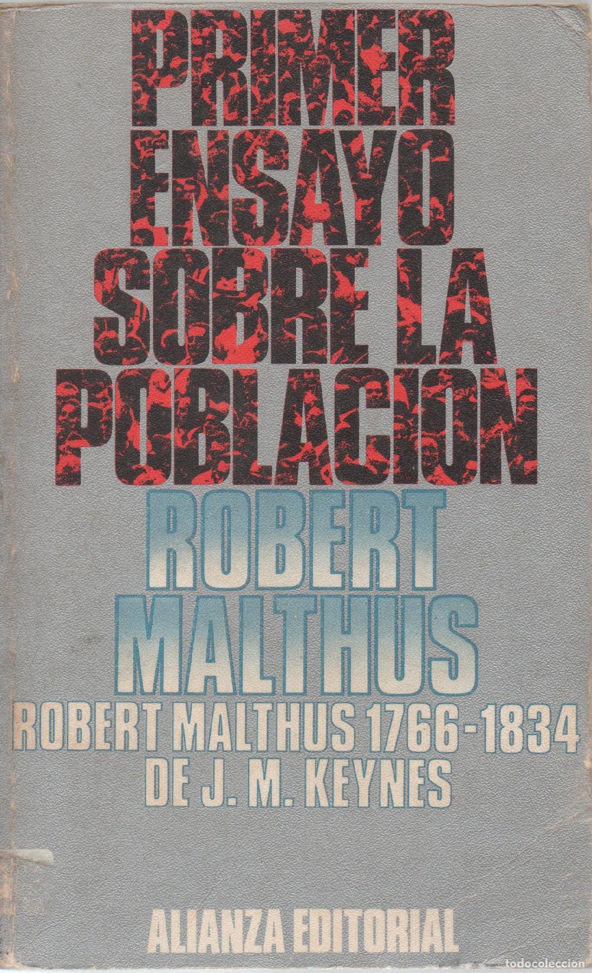 Libros de segunda mano: Primer ensayo sobre la poblacion