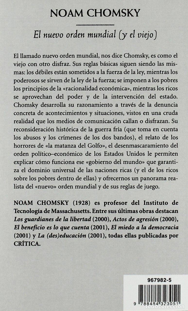 Libros de segunda mano: El nuevo orden mundial: (y el viejo): 1 (Biblioteca de Bolsillo)