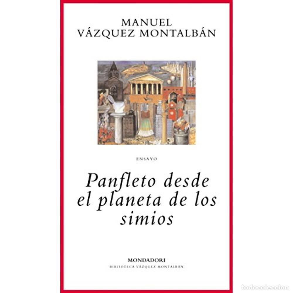 Libros de segunda mano: Panfleto desde el planeta de los simios (BIBLIOTECA VAZQUEZ MONTALBAN)
