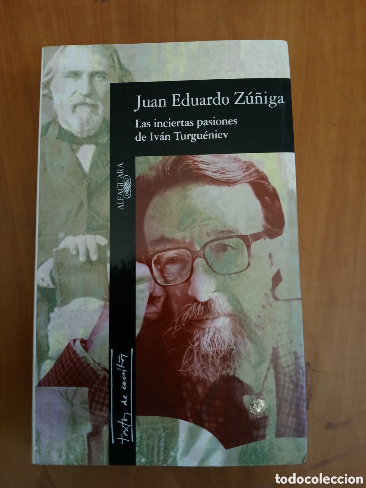 Libros de segunda mano: Las inciertas pasiones de Iv&aacute;n Turgu&eacute;niev. Juan Eduardo Zu&ntilde;iga.