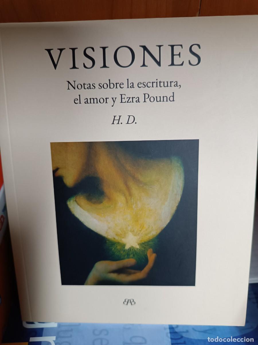 Libros de segunda mano: Visiones, notas sobre la escritura. el amor y Ezra Pound, Hilda Doolittle, Bamba Editorial 2025